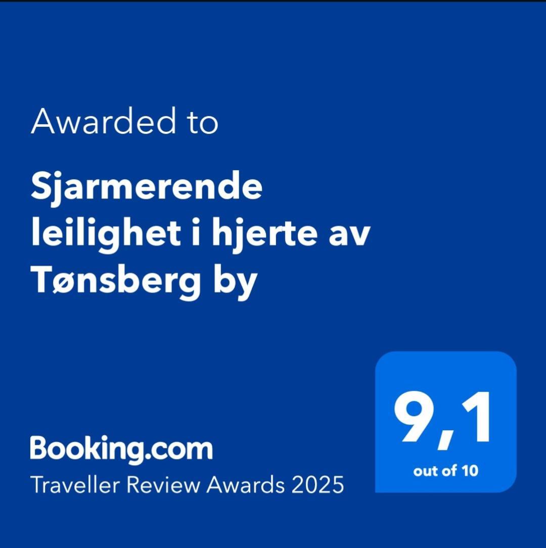 Sjarmerende Leilighet I Hjerte Av Tonsberg By Eksteriør bilde